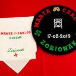 pañuelos bordados para bodas